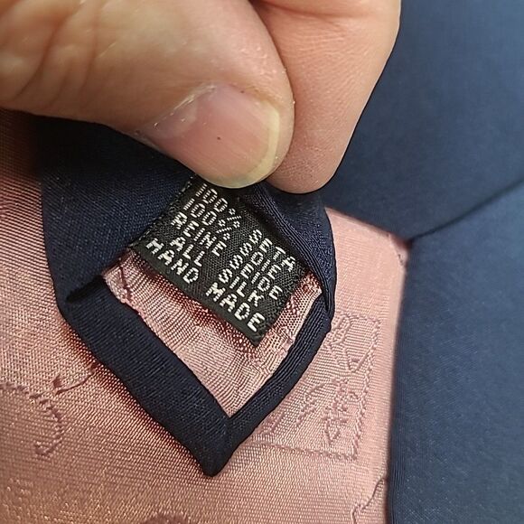 John Lennon Artworks John and Yoko Two Is One Mens Silk Necktie VGC - Picture 6 of 7